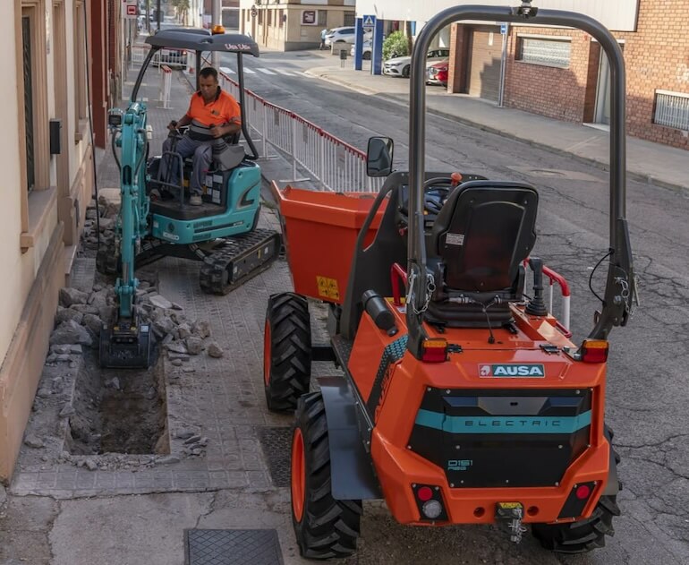 Ausa D151AEG Electric Dumper Specs