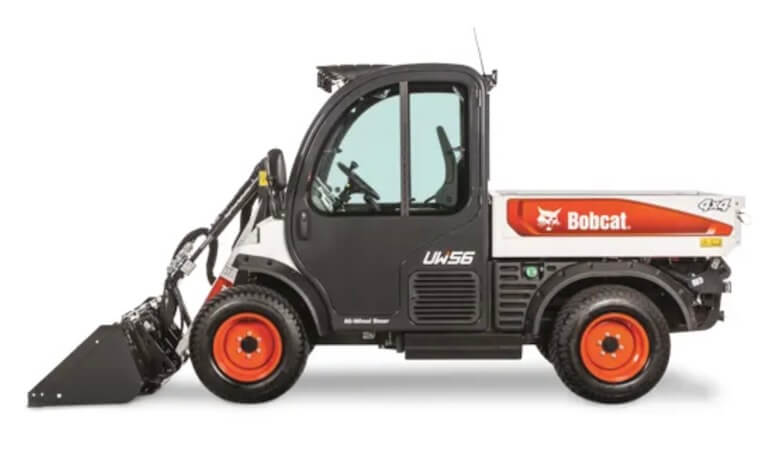 Bobcat UW56 4x4 Toolcat Dimensions