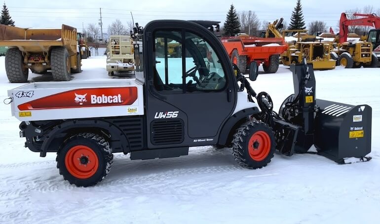 Bobcat UW56 with Snowblower
