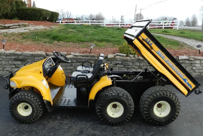Cub Cadet 6x4 Big Country 640 Cargo Box Specs