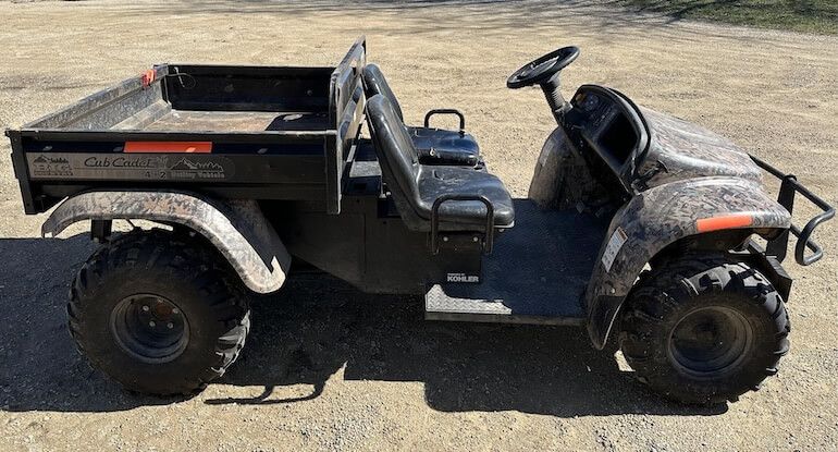 Cub Cadet Big Country 4x2 UTV Specifications Model 431 Camo