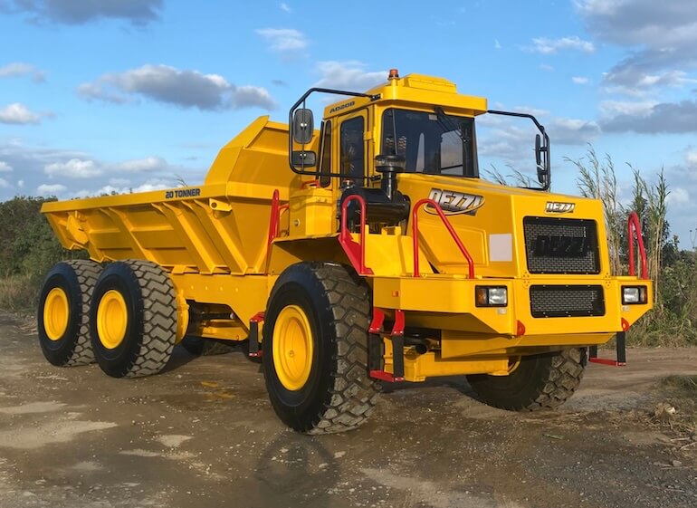 Dezzi AD20B 6X6 / 6X4 Articulated Dump Truck Specs