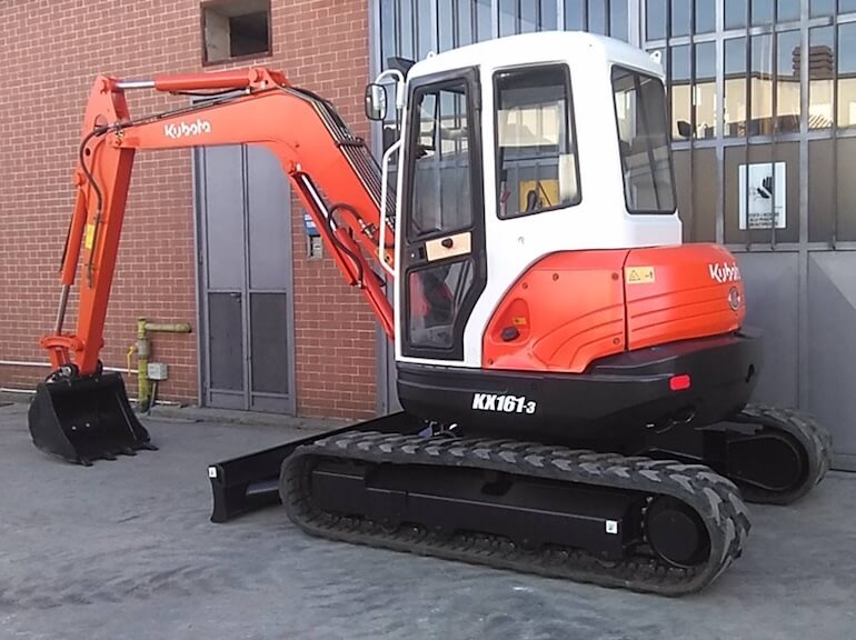 Kubota KX161-3 Excavator Specs