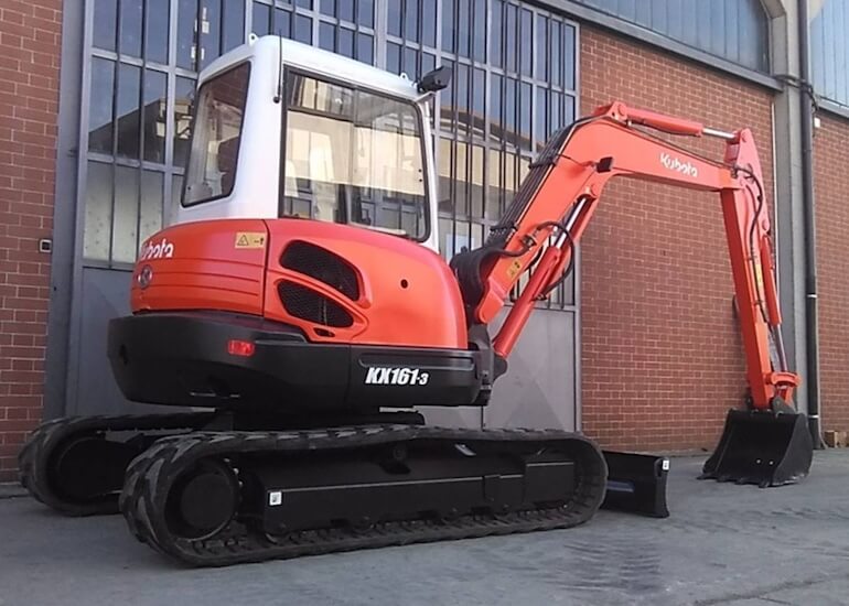 Kubota KX161-3 Mini Excavator Specifications