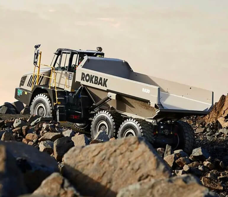 Rokbak RA30 Articulated Hauler Specifications