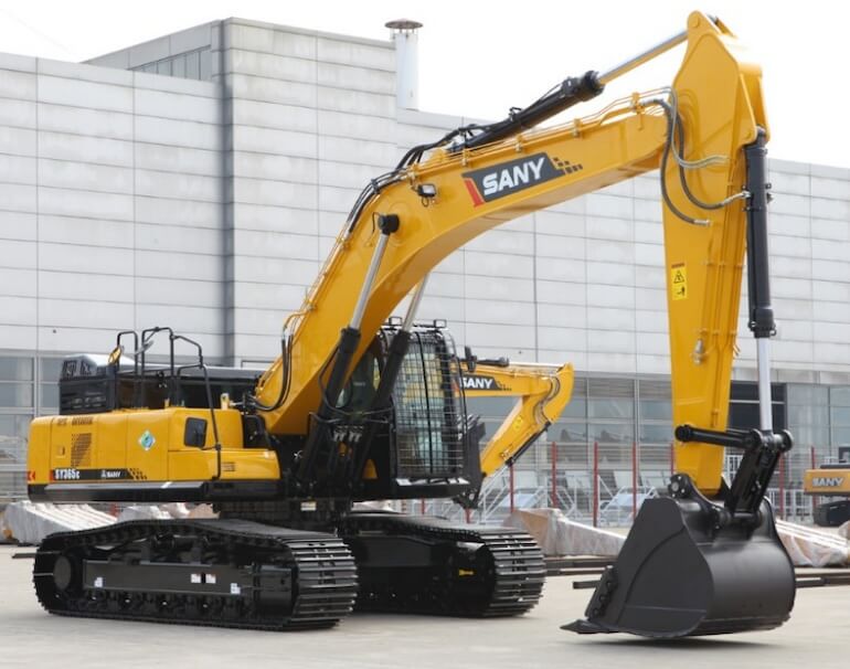 Sany SY365H Mining Excavator Specs