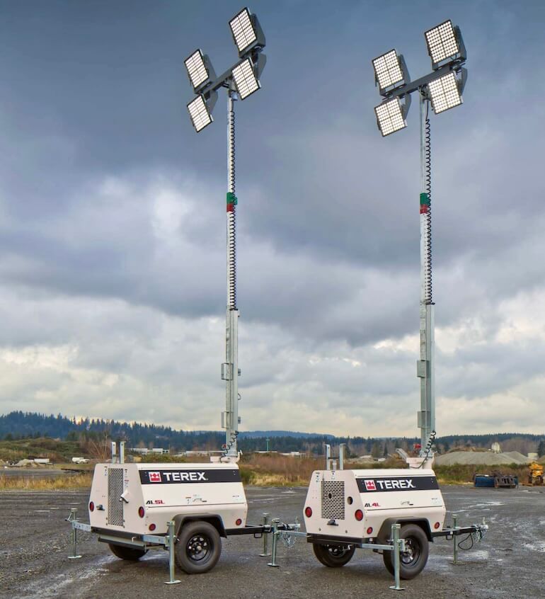 Terex AL4L Battery Light Tower Specs